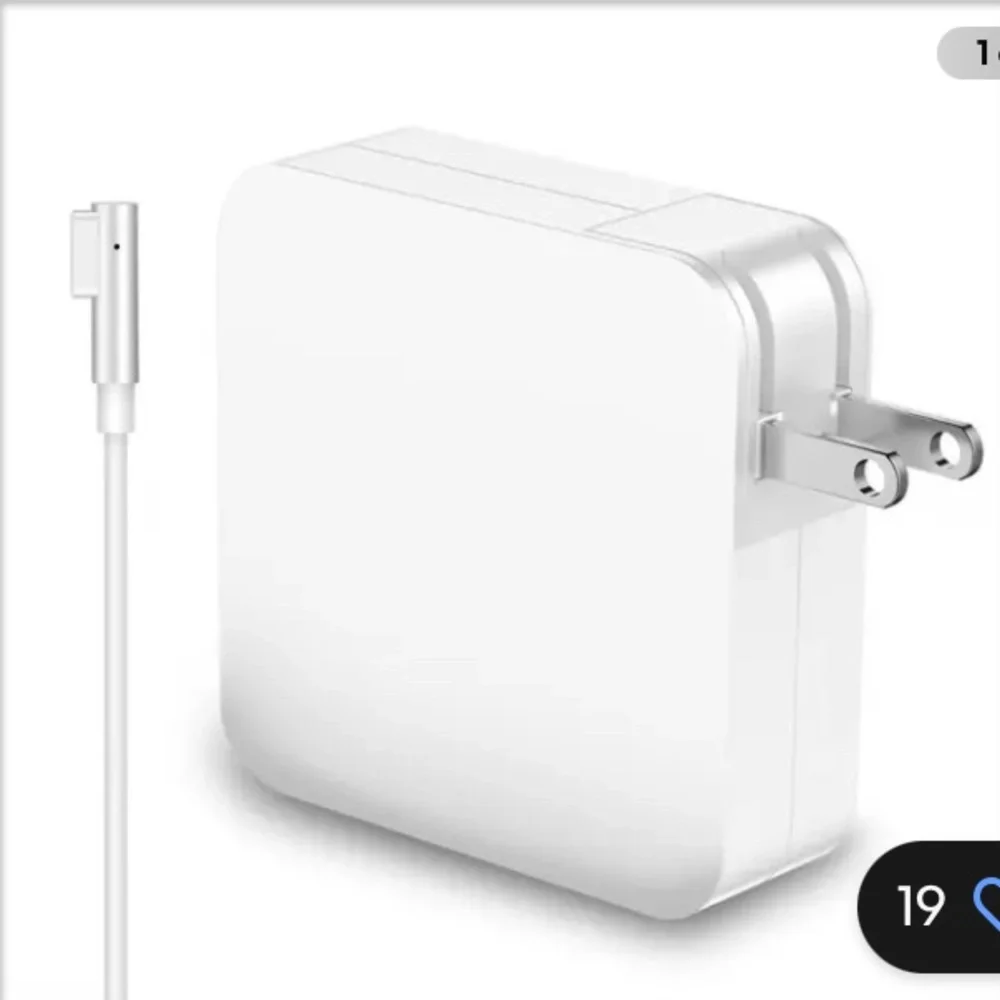 MacBook Air charger cords, “L” shape